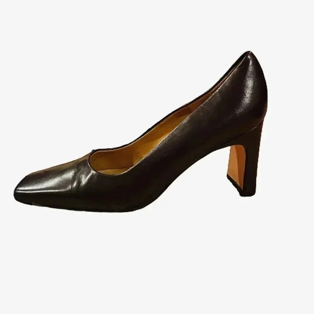 NWOT Bellini black square toe 3" heels Size 6.5